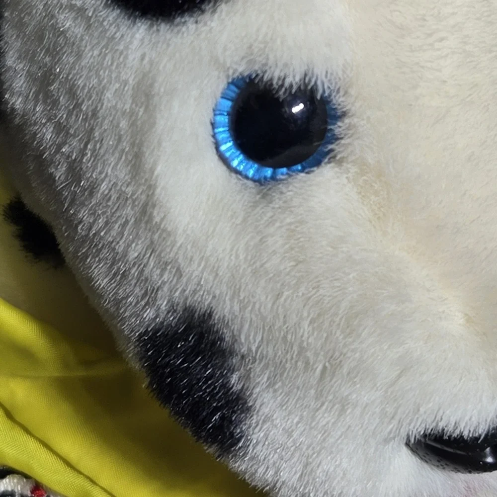 VINTAGE‎ Texaco Dalmatian Dog Plush Stuffed Animal Pilot Fireman 1998 12